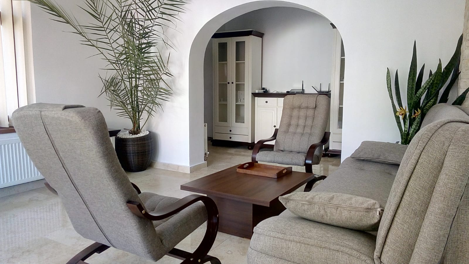 Interior cabinet psihoterapie iCare Craiova - Design terapeutic și relaxant